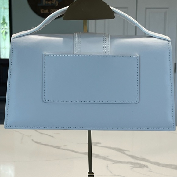 Jacquemus Le Grand Bambino White Leather Bag w/ Gold — Current 2024/2025 Model ✨ - Picture 3 of 14